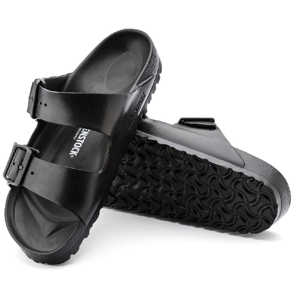 Birkenstock Black Eva Arizona Essentials Comfort Slide On Sandals 0129421