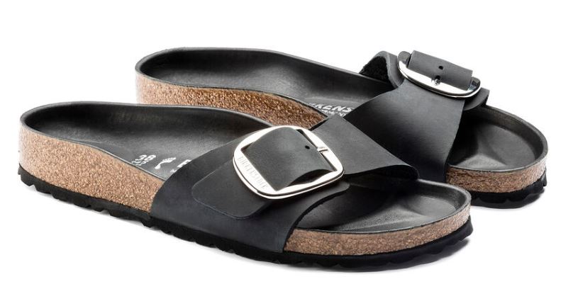 Birkenstock Black Madrid Big Buckle Women's Sandals N1006523