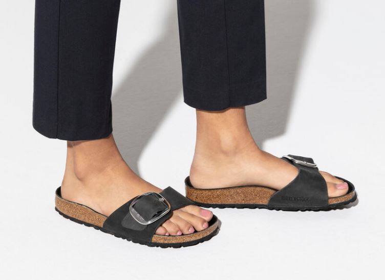 Birkenstock Black Madrid Big Buckle Women's Sandals N1006523