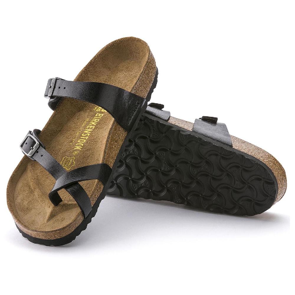 Birkenstock Black Mayari Graceful Licorice Birko-Flor Women's Sandals R171391