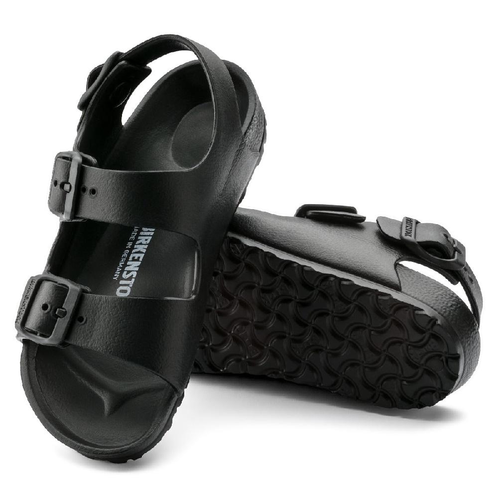 Birkenstock Black Milano Essentials Kids Sandals N1009353