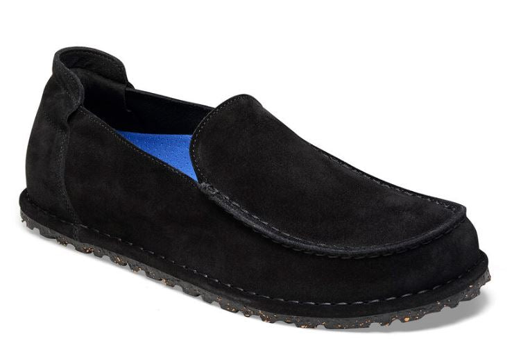 Birkenstock Black Utti Womens Suede Leather Cozy Shoes N1026099