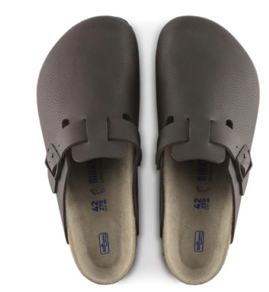 Birkenstock Brown/Desert Soil Roast Boston Soft Footbed Women's Clog Shoes 1020407