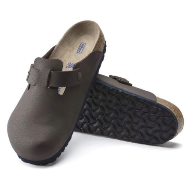 Birkenstock Brown/Desert Soil Roast Boston Soft Footbed Women's Clog Shoes 1020407