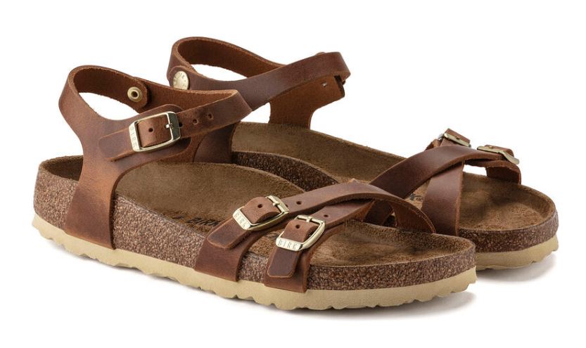Birkenstock Cognac Kumba Womens Comfort Sandals R1021509