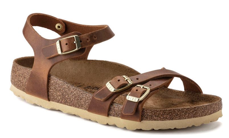 Birkenstock Cognac Kumba Womens Comfort Sandals R1021509
