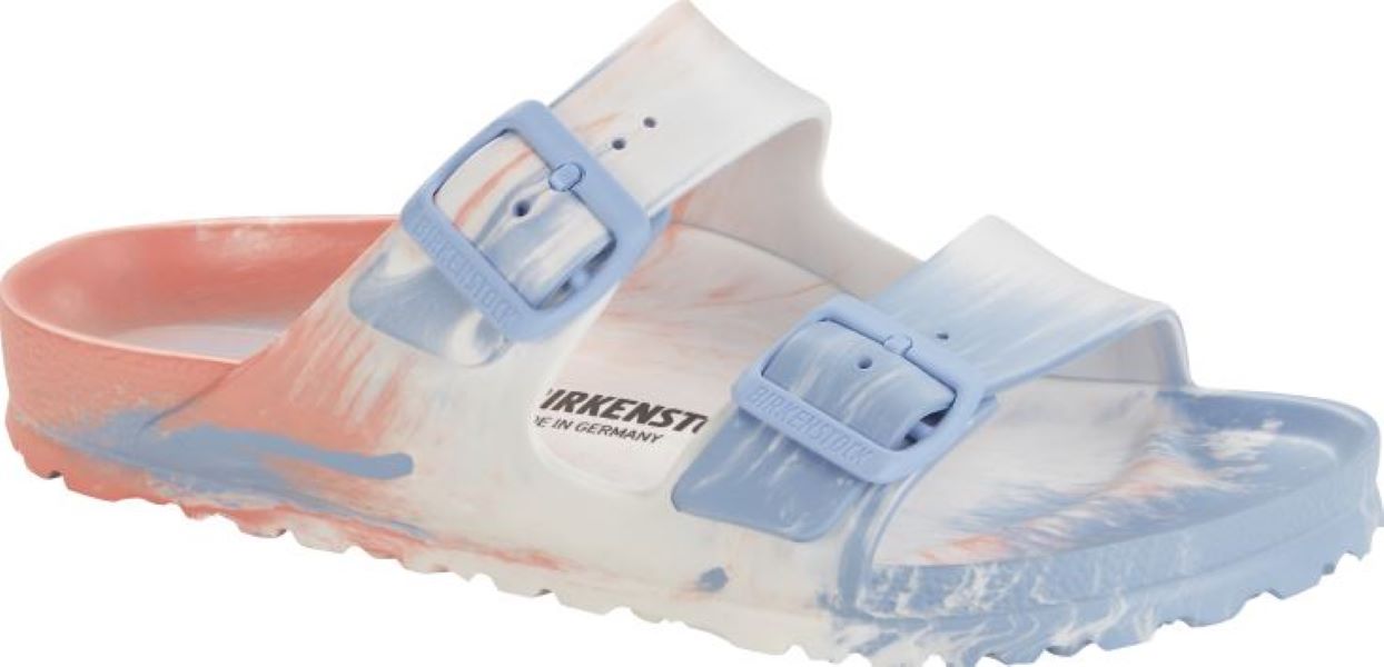 Birkenstock Coral Peach EVA Womens Arizona Essentials Sandals 1022447