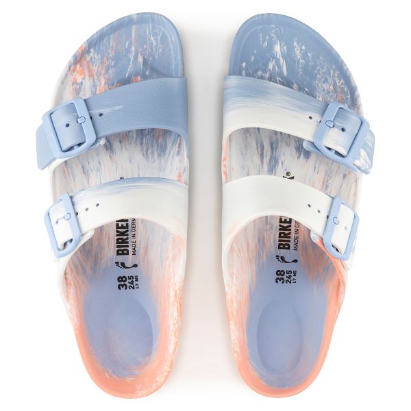 Birkenstock Coral Peach EVA Womens Arizona Essentials Sandals 1022447