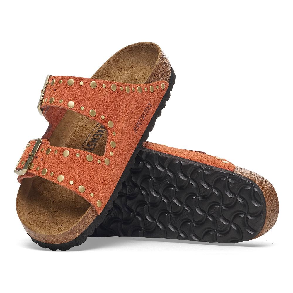 Birkenstock Dark Rust Arizona Rivets Women's Sandals N1029513