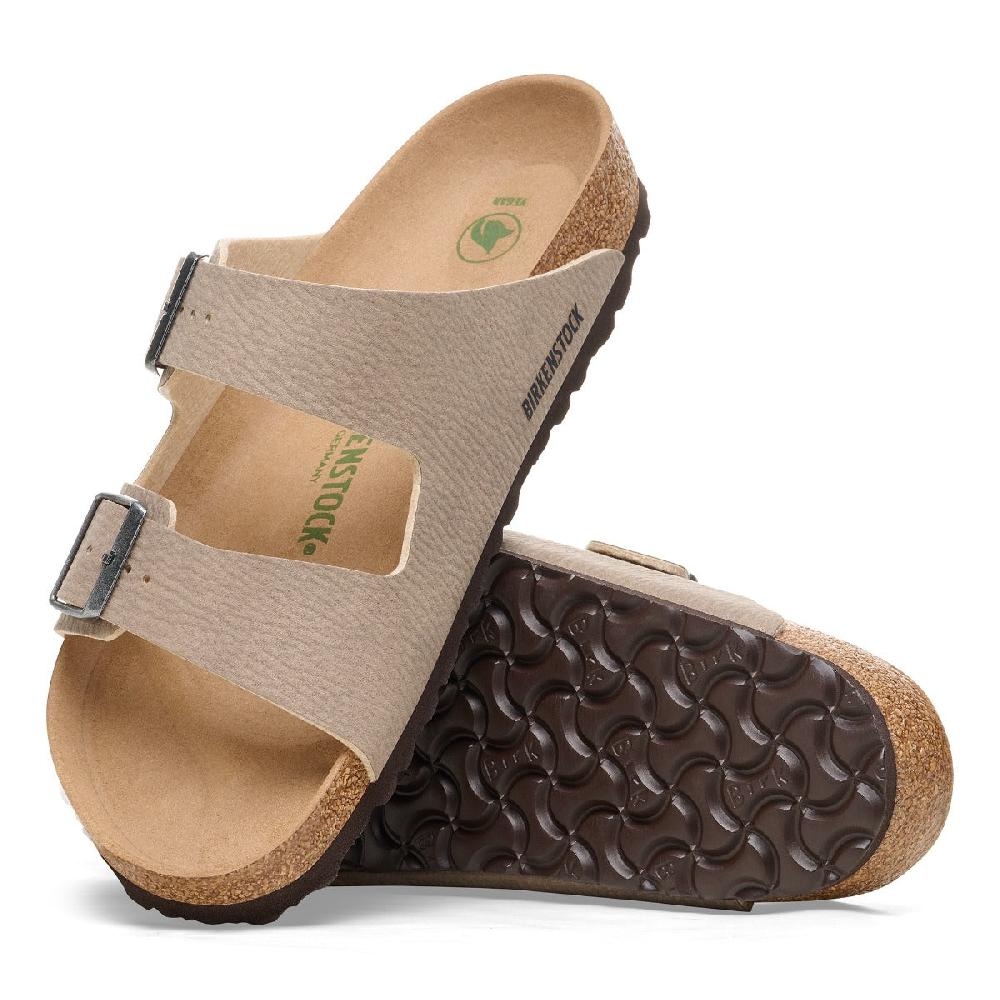 Birkenstock Desert Dust Gray Taupe/Brown Arizona Men's Vegan Synthetics R1025779