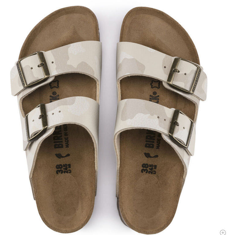 Birkenstock Desert Soil Camo Sand Arizona Birko-Flor Women's Sandal N1016791