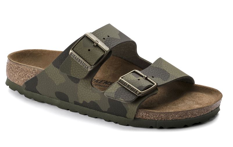 Birkenstock Desert Soil Camouflage Green Arizona Womens Sandals 1016790