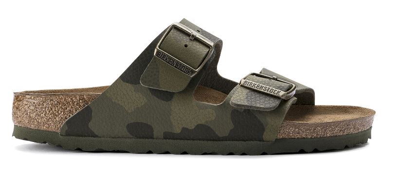 Birkenstock Desert Soil Camouflage Green Arizona Womens Sandals 1016790