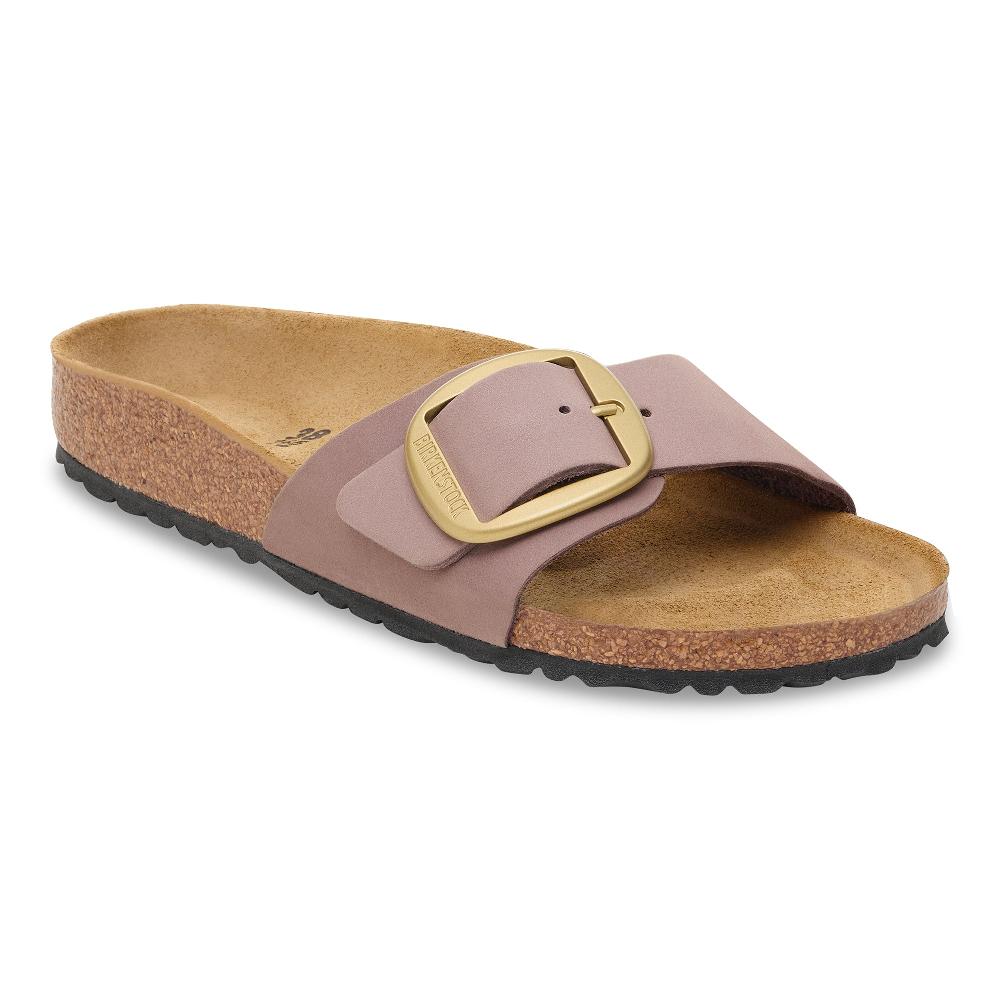 Birkenstock Faded Purple Madrid Big Buckle Women's Slide Sandals 1030517