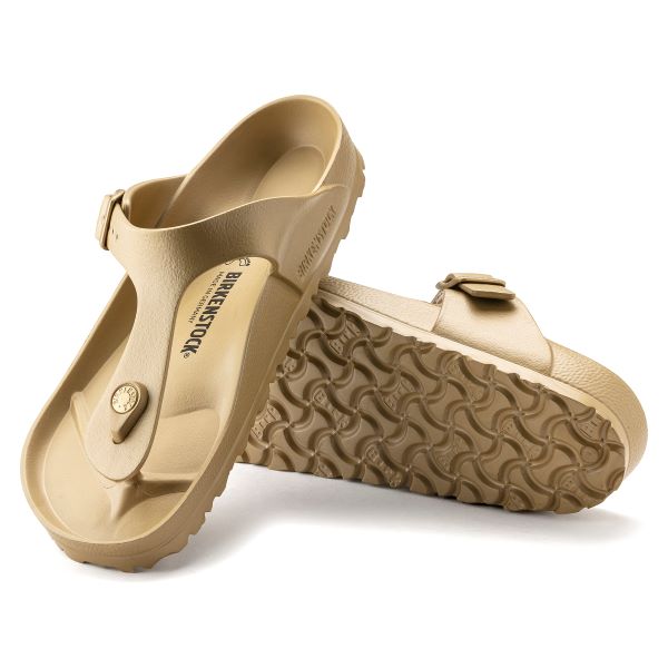 Birkenstock Glamour Gold Gizeh Essentials Women's EVA Sandals R1022423