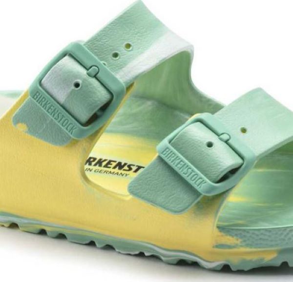 Birkenstock Jade And Yellow Arizona Bold EVA Multi Womens Sandals 1019477