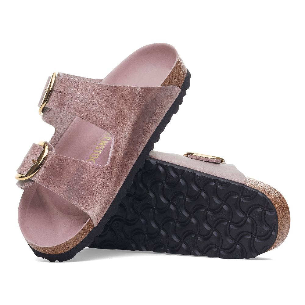 Birkenstock Lavender Arizona Big Buckle Oiled Leather Women's Sandals N1029267