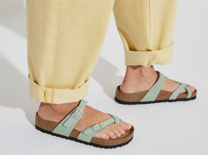 Birkenstock Matcha Mayari Soft Footbed Womens Comfort Sandals R1023956