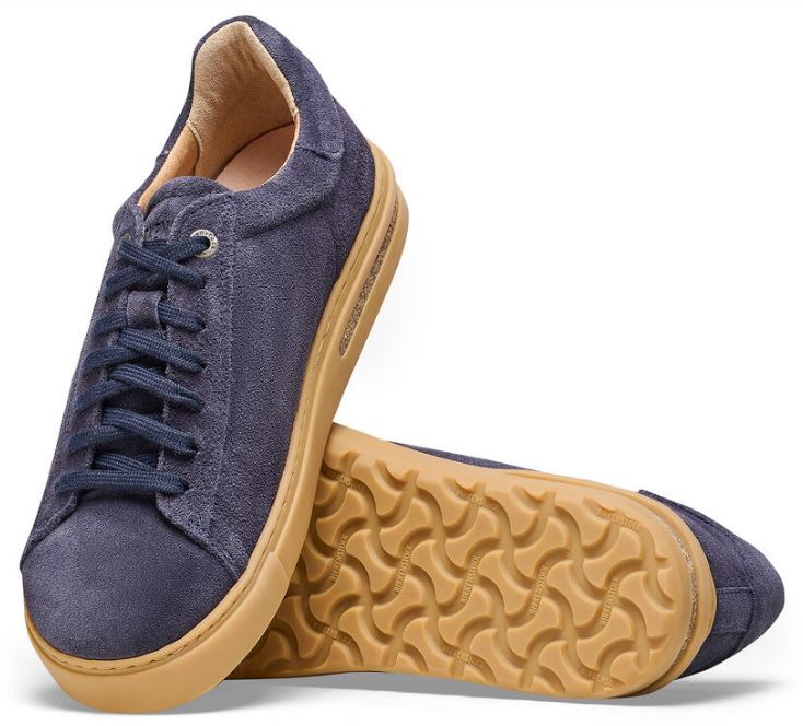 Birkenstock Midnight Blue Bend Low Mens Suede Leather Shoe R1025157