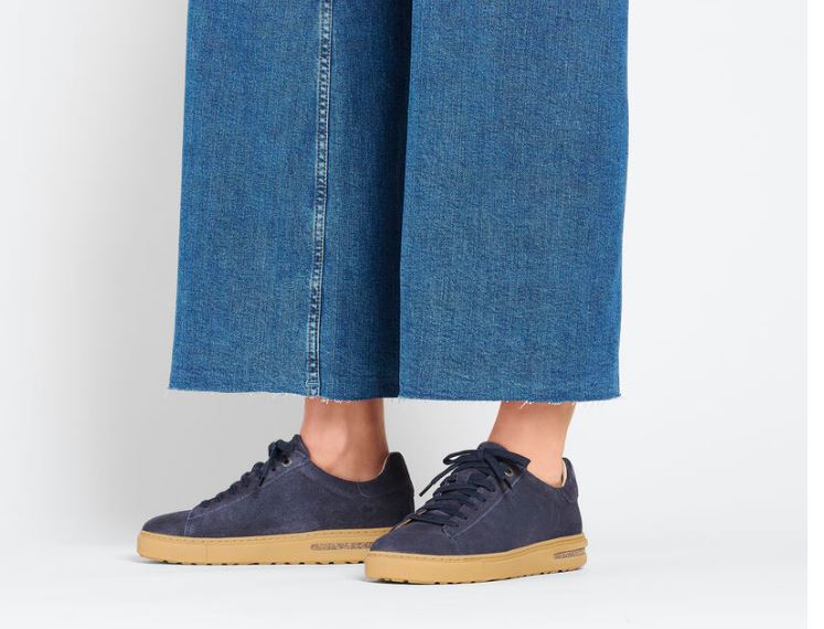 Birkenstock Midnight Blue Bend Low Mens Suede Leather Shoe R1025157