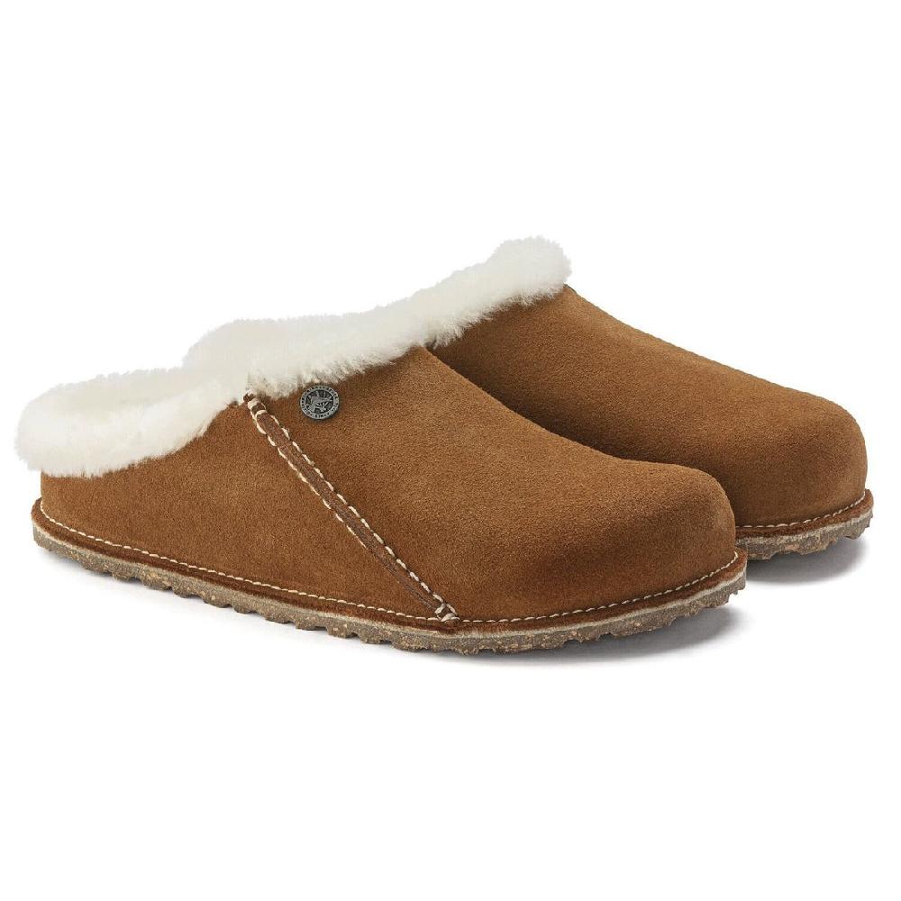 Birkenstock Mink Suede Leather Zermatt Premium Women's Slippers N1023145