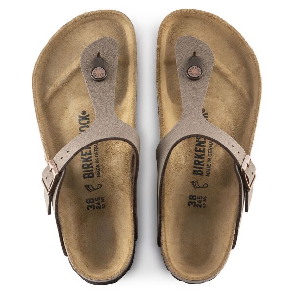 Birkenstock Mocha Gizeh Birkibuc Womens Sandals 0043751