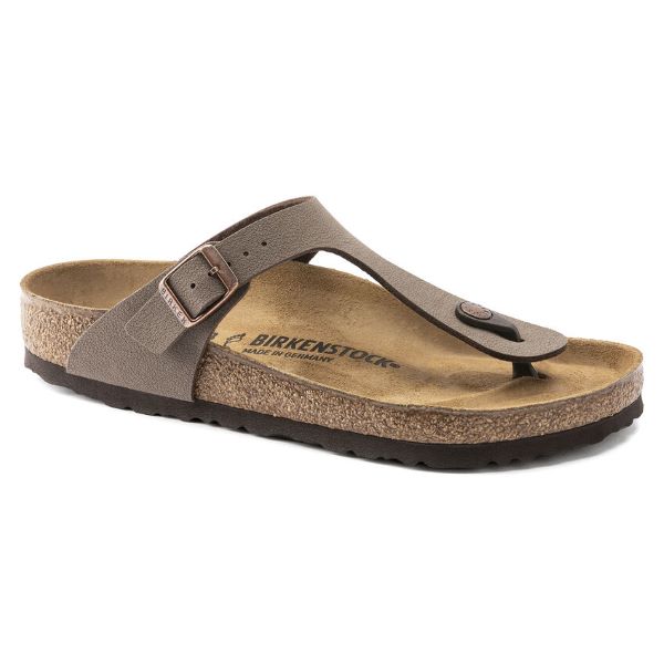Birkenstock Mocha Gizeh Birkibuc Womens Sandals 0043751