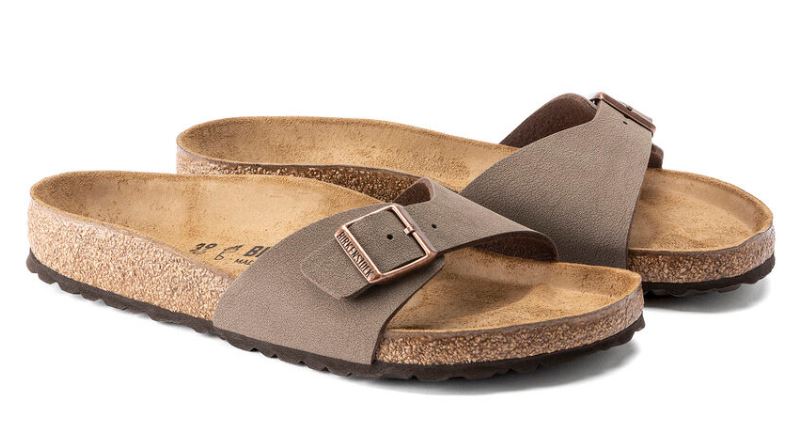 Birkenstock Mocha Madrid Birkibuc Womens Sandals 40093