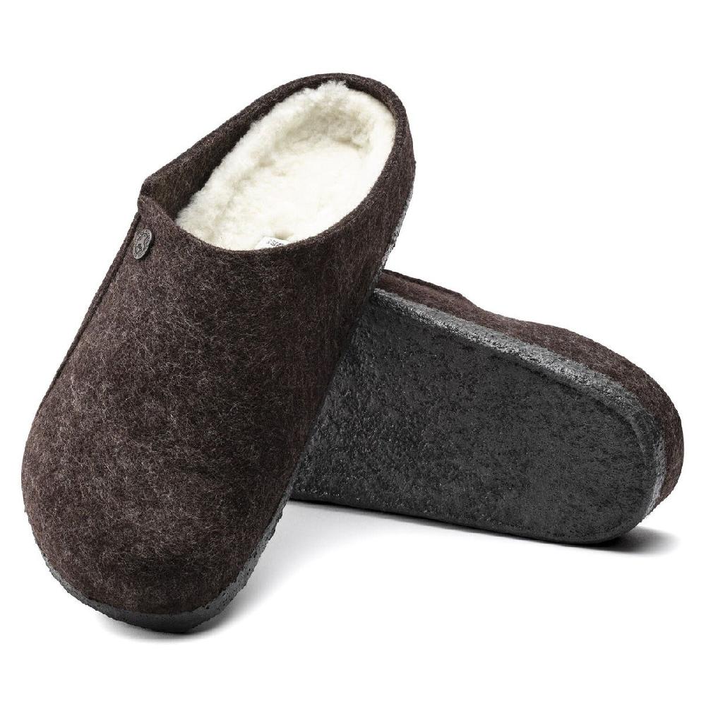 Birkenstock Mocha Zermatt Shearling Men's Slippers R1016570