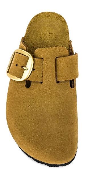 Birkenstock Mud Green Big Buckle Women's Clog Shoes 1017953