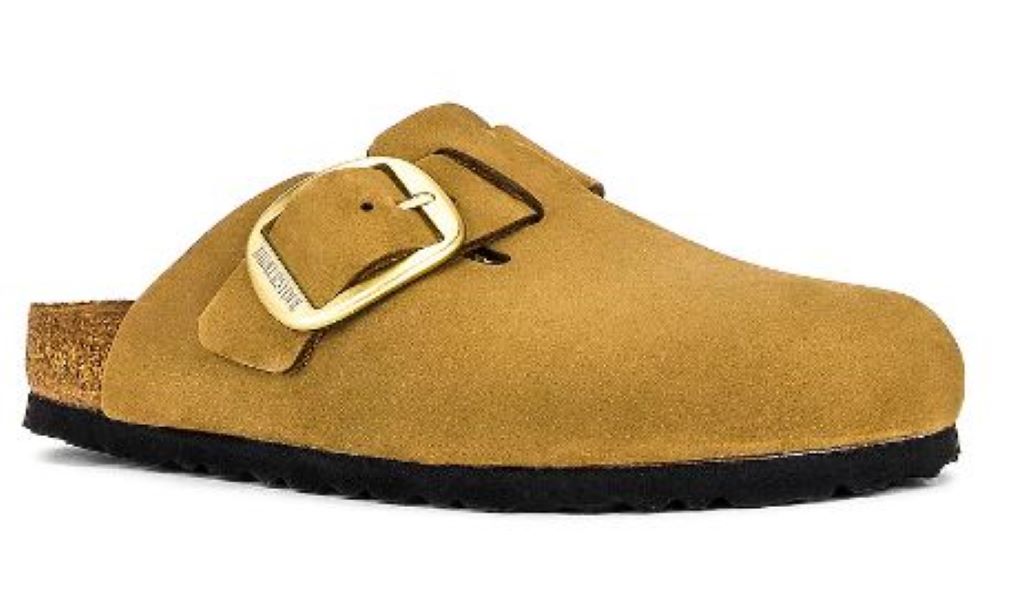 Birkenstock Mud Green Big Buckle Women's Clog Shoes 1017953