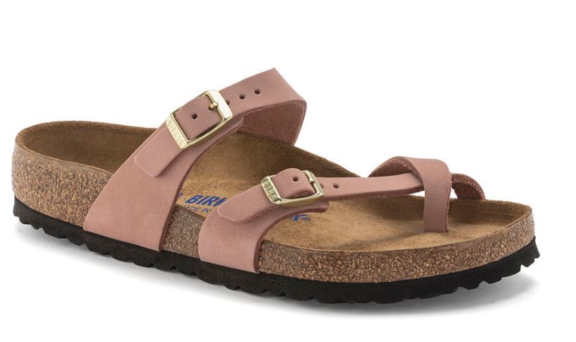 Birkenstock Old Rose Mayari Soft Footbed Womens Comfort Sandals R1023964