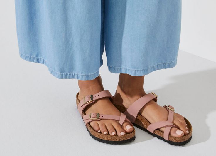 Birkenstock Old Rose Mayari Soft Footbed Womens Comfort Sandals R1023964