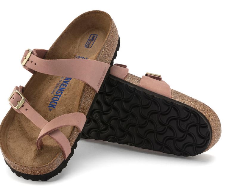 Birkenstock Old Rose Mayari Soft Footbed Womens Comfort Sandals R1023964