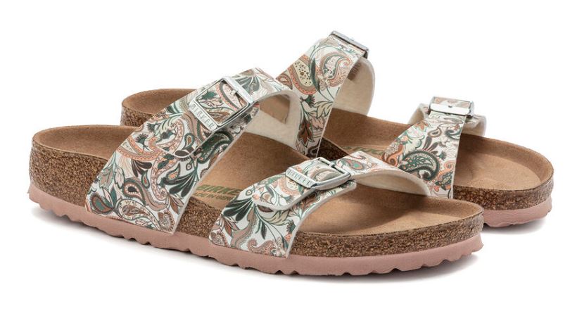 Birkenstock Paisley Light Rose Sydney Vegan Womens Comfort Sandals R1023212