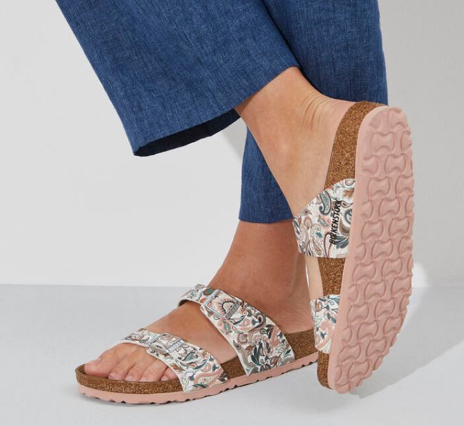 Birkenstock Paisley Light Rose Sydney Vegan Womens Comfort Sandals R1023212