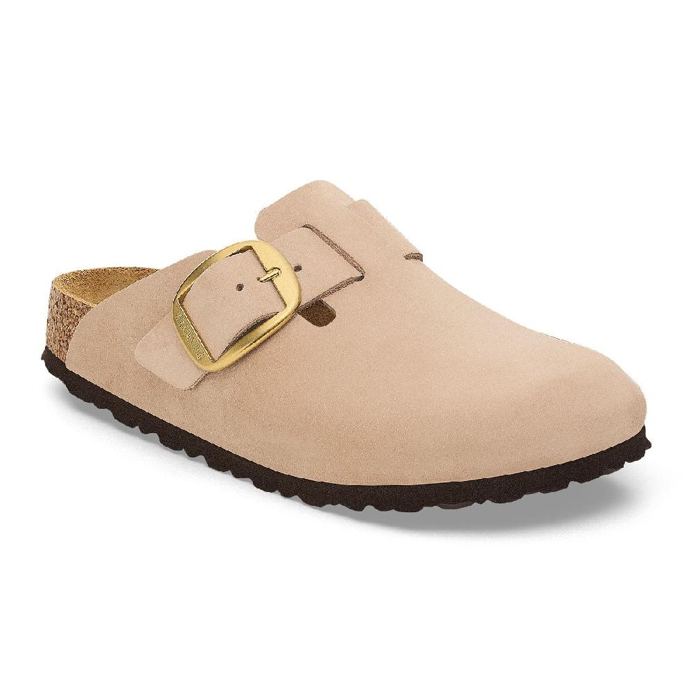 Birkenstock Sandcastle Boston Big Buckle Nubuck Leather Women's Clogs N1028052