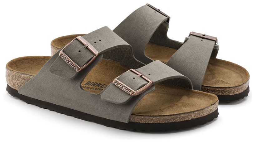 Birkenstock Stone Arizona Birkibuc Womens Sandals 151211