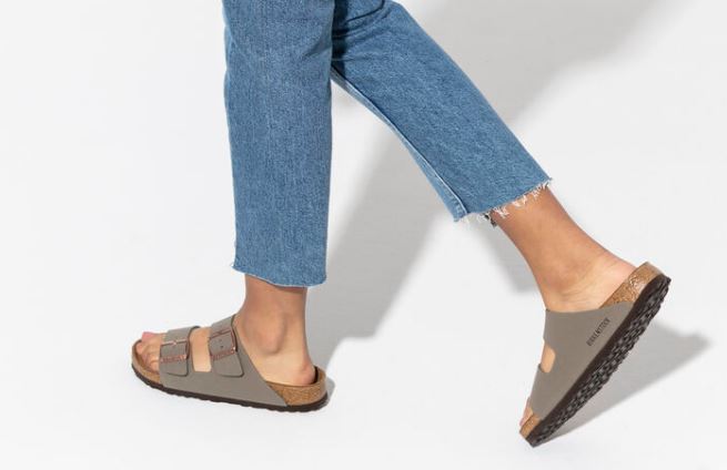 Birkenstock Stone Arizona Birkibuc Womens Sandals 151211