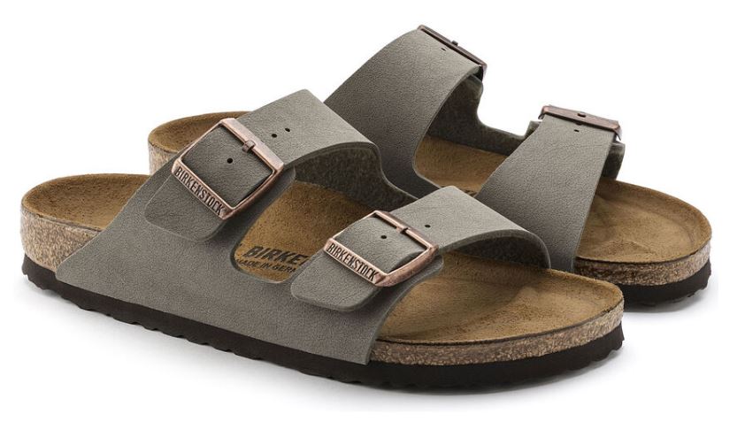 Birkenstock Stone Arizona Birkibuc Womens Sandals 151213