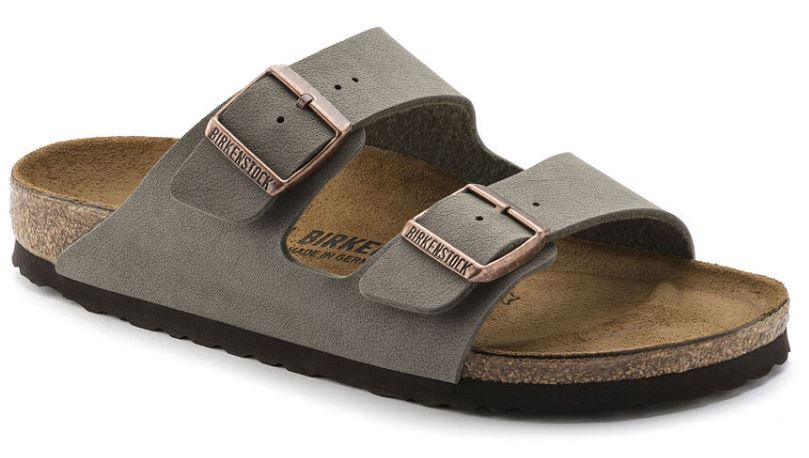 Birkenstock Stone Arizona Birkibuc Womens Sandals 151213