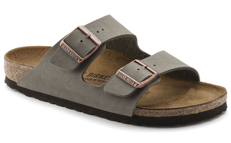 Birkenstock Stone Arizona Birkibuc Womens Sandals 151211