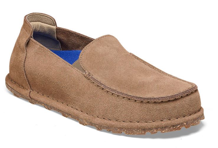 Birkenstock Taupe Utti Womens Suede Leather Shoes N1025185