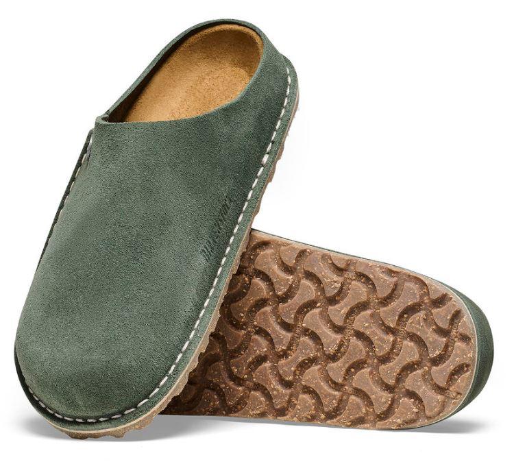 Birkenstock Thyme Zermatt Premium Womens Suede Leather Clogs N1025144
