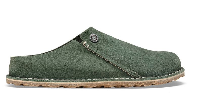 Birkenstock Thyme Zermatt Premium Womens Suede Leather Clogs N1025144