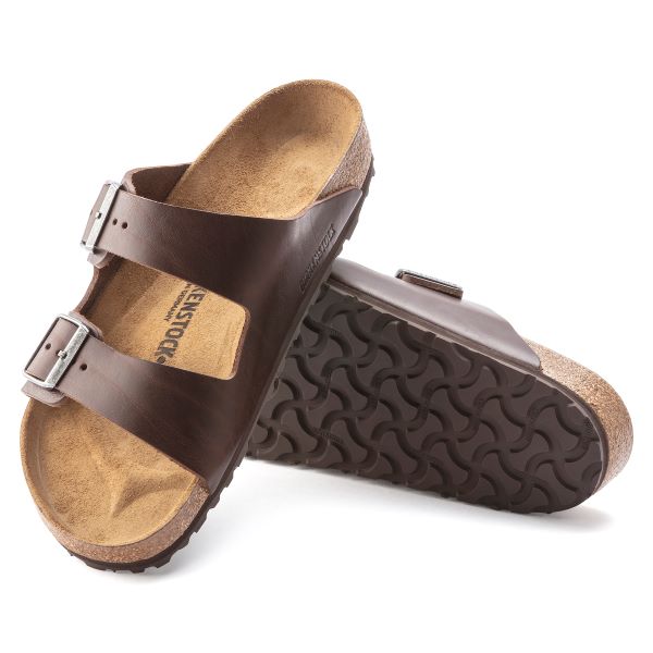 Birkenstock Vintage Wood Roast Arizona Grip Leather Men's Sandals R1023117