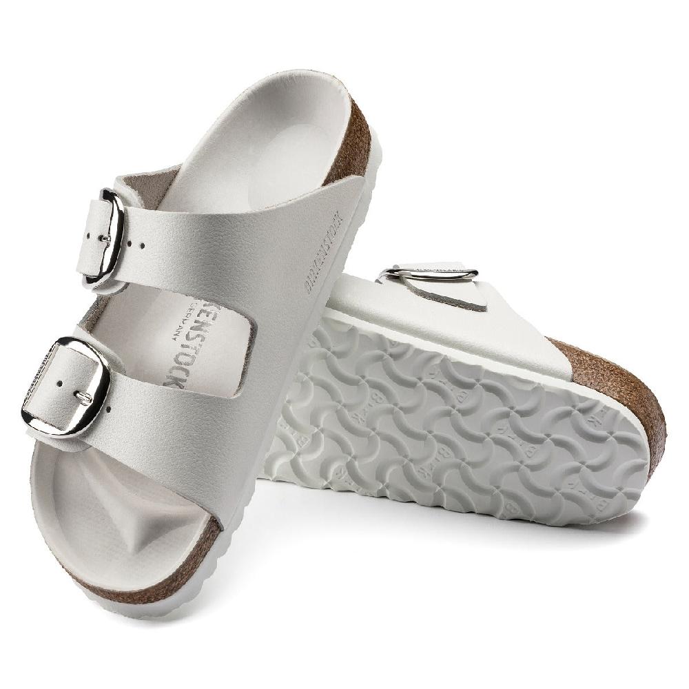 Birkenstock White Arizona Big Buckle Women's Leather Sandals R1021583
