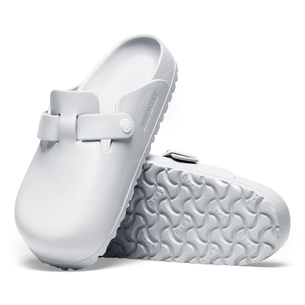 Birkenstock White Boston Essentials EVA Women's Clogs N127133