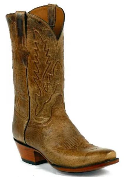 Black Jack Boots Tan Maddog Goat Mens Western Boots TM8662-V4