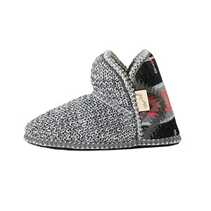 Blazin Roxx Grey with Aztec Print Back Abbie Women's Slippers 5732277